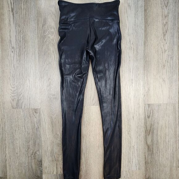 Spanx Faux Leather Leggings size S - Picture 3 of 6